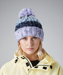 BEECHFIELD - Corkscrew pom pom beanie