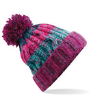 Beechfield Corkscrew Pom Pom Beanie