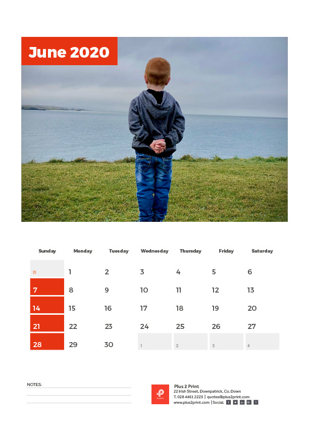 Personalised Photo Calendars - Plus-2-print