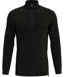 Callaway Pieced waffle 1/4 zip pullover
