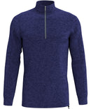 Callaway Pieced waffle 1/4 zip pullover