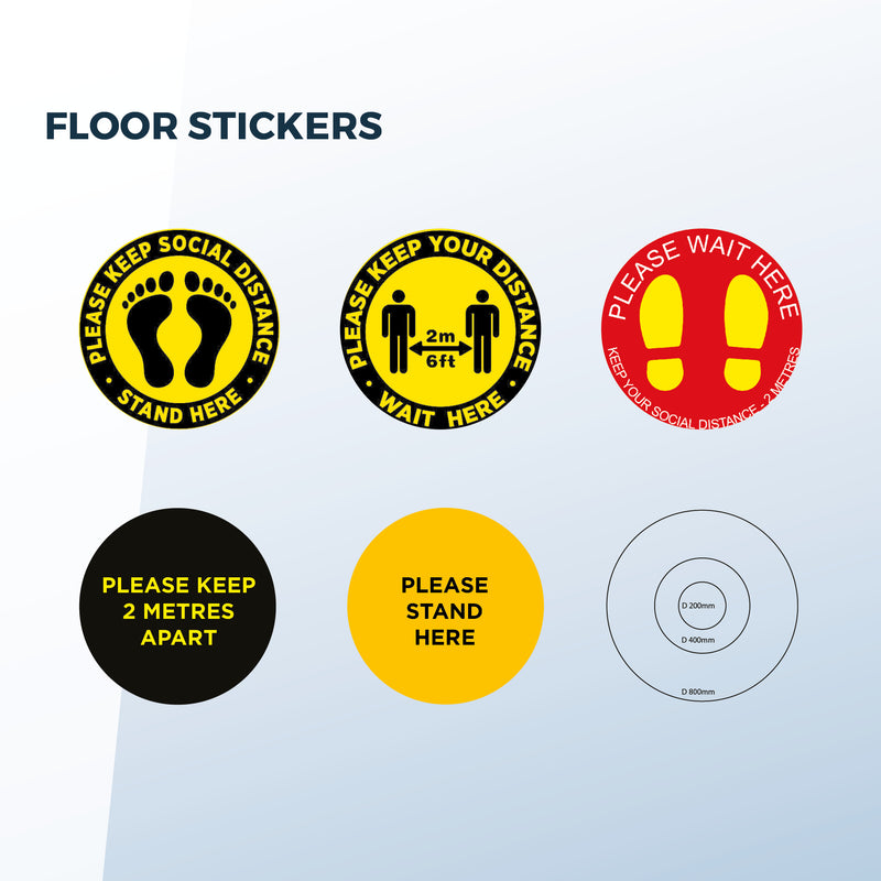 Covid-19 Floor Stickers
