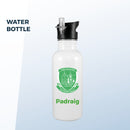 White Water Bottle with Straw (650ml)