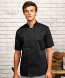 Premier - Short sleeve chef’s jacket - PR656