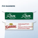 Custom sports and school banners printed by Plus2Print