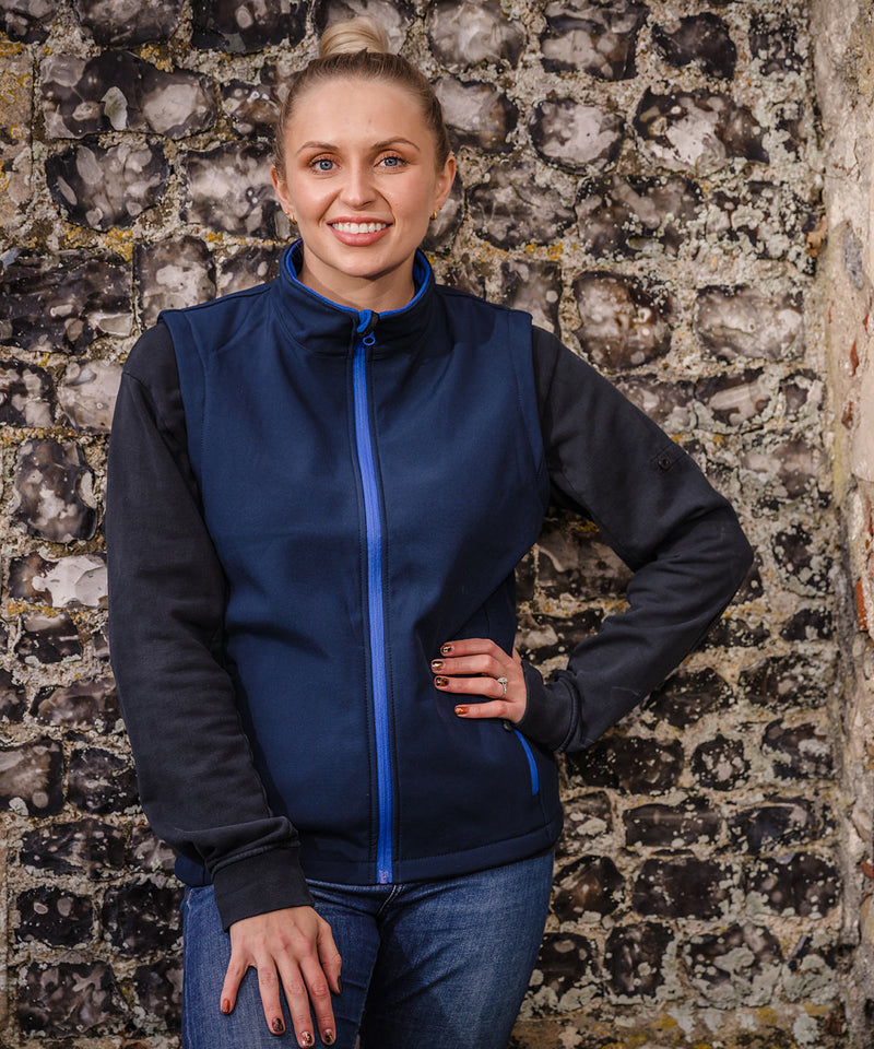 Result - Women's printable softshell bodywarmer - R232F