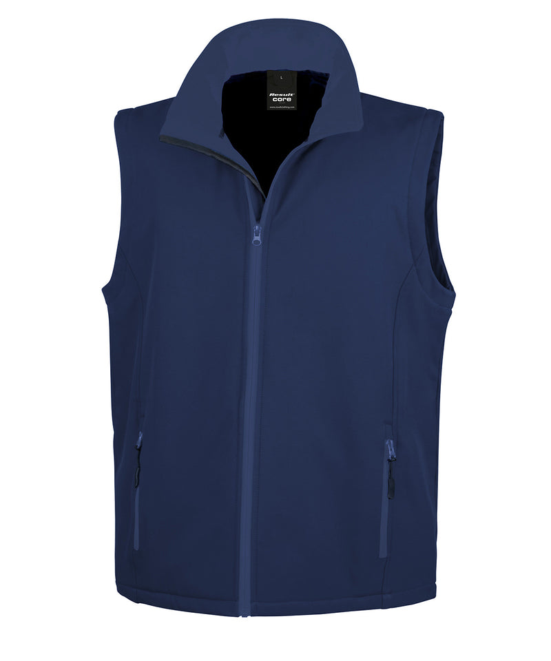 Result - Printable softshell bodywarmer - R232
