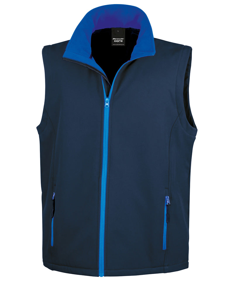 Result - Women's printable softshell bodywarmer - R232F
