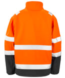 RESULT - Printable Hi Vis Safety Softshell jacket - R450X