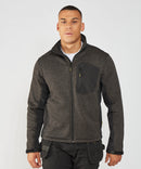 STANLEY - Brady zip-through knitted fleece - SY022